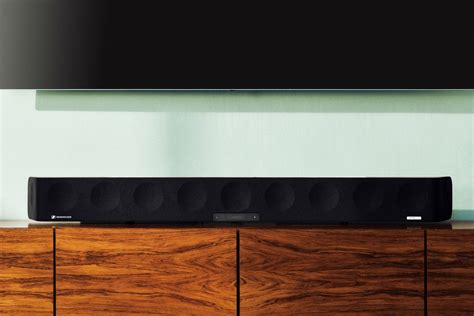 Sennheiser’s 13-speaker soundbar will launch in May for $2,499 - The Verge