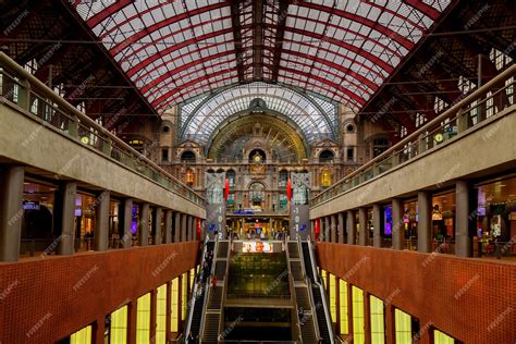 Premium Photo | ANTWERP, BELGIUM - October 2, 2019: Interior of the ...