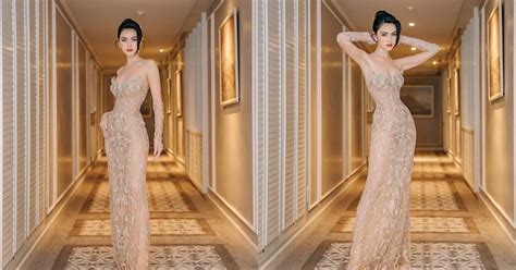 Ma nữ Mai Davika diện váy gì mà như nude gần hết phơi bày trọn vẹn từng milimet body đẹp nhất
