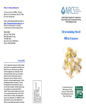 Fillable Online Nrcs Usda Where To Obtain Information Fax Email Print