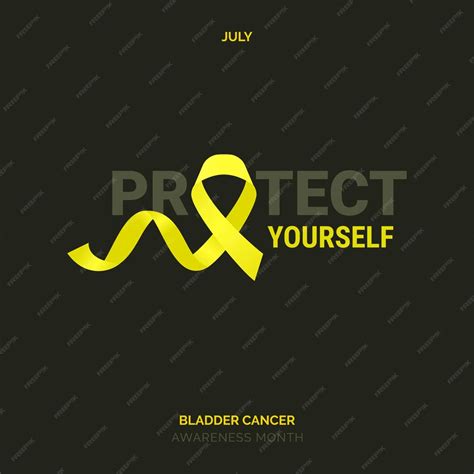 Premium Vector Bladder Cancer Awareness Design Template A Beacon Of Hope