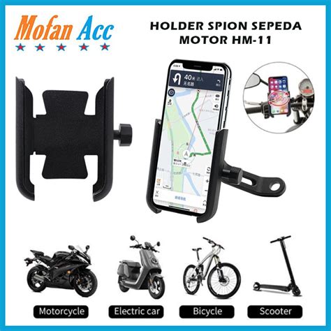 Jual Holder Spion Sepeda Motor Hm Motorcycle Mount Stand Bracket