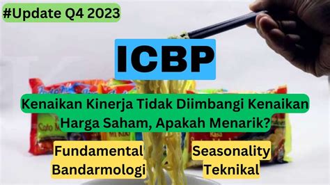 Analisa Saham Icbp Q Icbp Sahamicbp Youtube