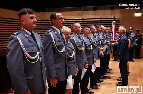 53 policjantów w Jastrzębia awansowanych w czasie uroczystości z okazji