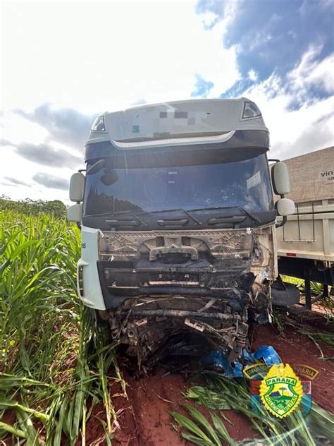 Homem morre em acidente na PR 090 entre Bela Vista do Paraíso e