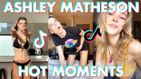 The Sexiest Tiktok Model Ashley Matheson Hottest Moments Compilation