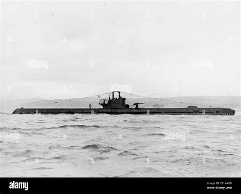 Hm Submarine Simoom 20 April 1943 Holy Loch The Simoom From The Beam