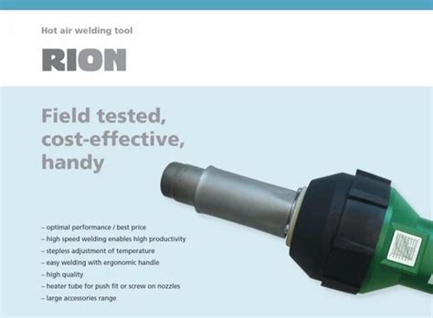 Bak Rion Hot Air Welding Gun 1600 W At 56000 In Vadodara ID 2854915902462