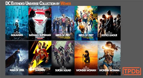 Collection DC Extended Universe Collection R PlexPosters