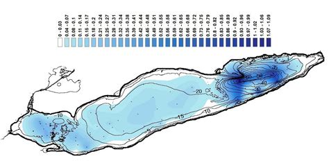 Sediment Mass and Nutrient Accumulation Rates in Lake Erie Using ...