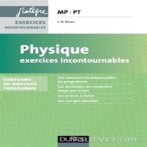 Physique Mp Mp Pt Pt Exercices Incontournables En France Clasf