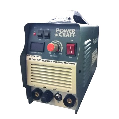 POWERCRAFT BY DC TIG ARC Inverter PTW 205i Welding Machine | Shopee ...