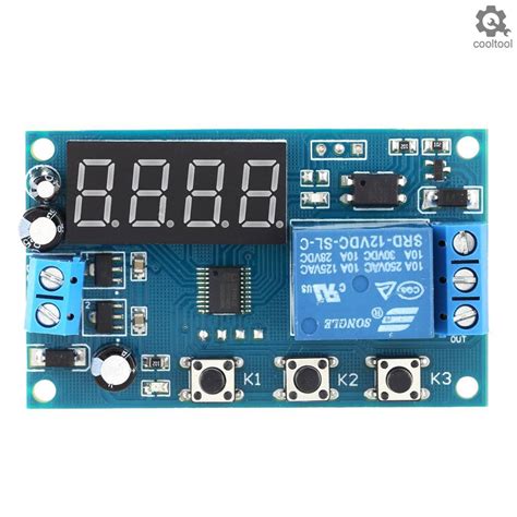 C T Multifuncional Tempo De Atraso Módulo Interruptor De Controle Do