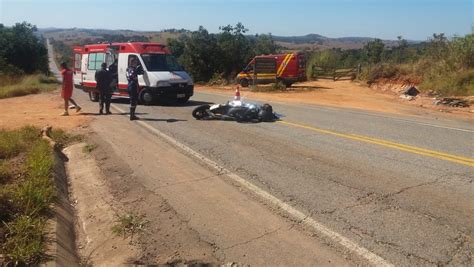 Motociclista Morre Em Acidente Na Br Entre Oliveira E S O Francisco