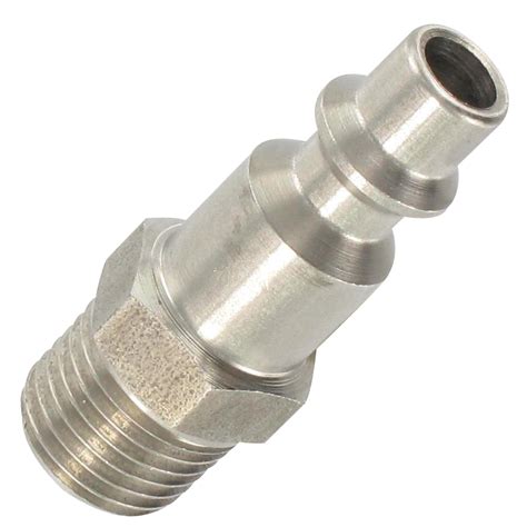 ISO B Taper Male Plug With 5 5 Mm Bore In Stainless Steel 303 T1 2 Senga