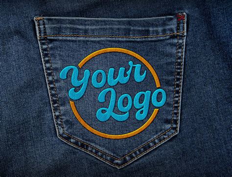 Free Embroidery Logo Mockup Mockuptree