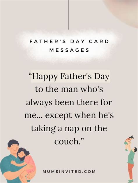 60 Father's Day Card Messages That Are Both Hilarious & Heartfelt ...