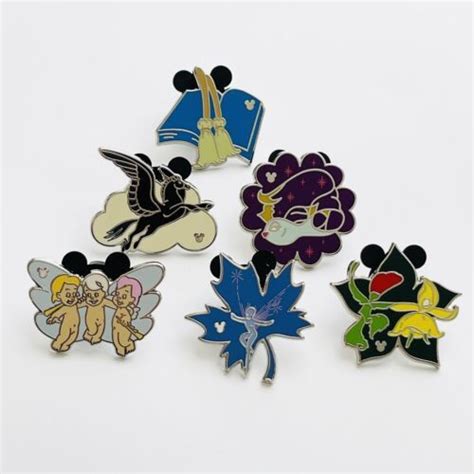 Disney 2023 Fantasia Hidden Mickey Cast Pin Mystery Complete Set Wcompleter Pin Ebay Hidden