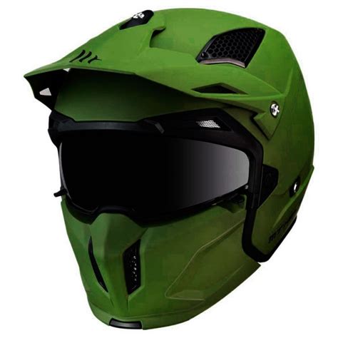 Casco Mt Streetfighter Sv Solid A Matt Green