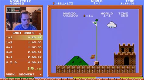 Super Mario Bros Any Speedrun Record Set At 4 55 913 The Gonintendo