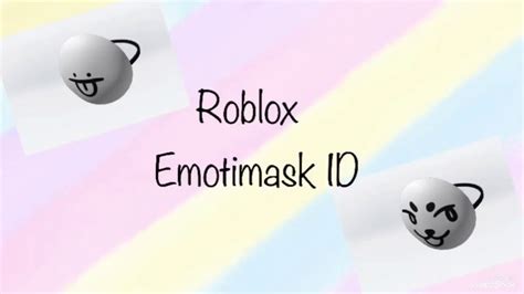 Roblox Smile Mask