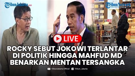 Mahfud Benarkan Mentan Syl Tersangka Sebut Dibidik Dari Lama Hingga