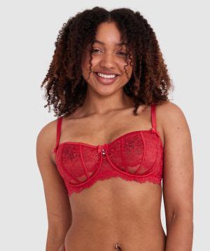 Bras N Things Bethany Full Cup Underwire Bra Red