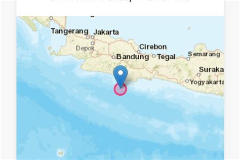 Barusan Terjadi Gempa Terkini Pangandaran Terasa Hingga Garut Hari ini ...