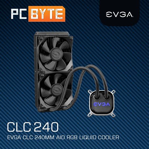 EVGA CLC 240 AIO RGB CPU Liquid Cooler | Shopee Malaysia