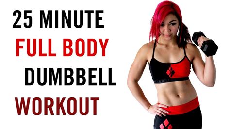 25 Minute Killer Full Body Dumbbell Hiit Workout Youtube