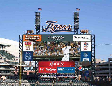 Detroit Tigers' new scoreboard will be among largest in Major League ...