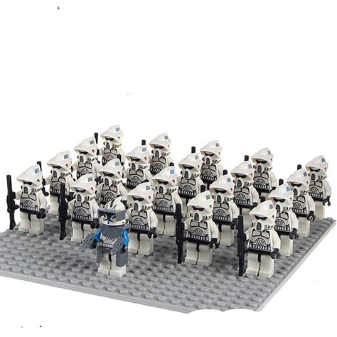 Arf Clone Trooper Army Captain Rex Commander Minifigures Lego Compatible Star Wars Minifigure