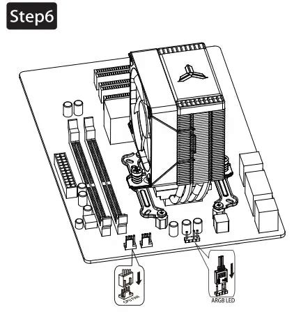 JONSBO CR1400 EVO Cpu Cooler 4 Heatpipe Tower User Manual