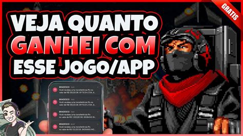 VEJA QUANTO GANHEI ESSES DOIS JOGOS JOGO APP GRÁTIS PAGANDO MUITO