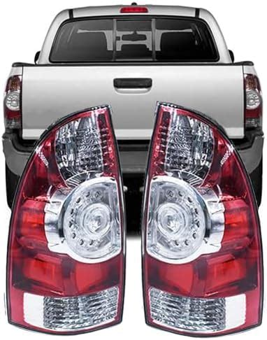 Amazon WFLNHB LH RH Tail Lights Replacement For Toyota Tacoma 2005