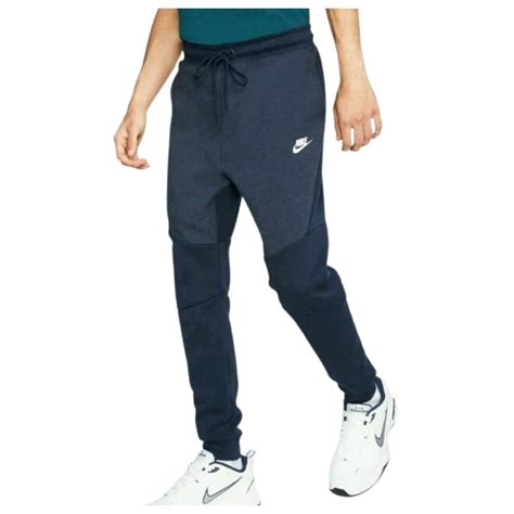 Old Season Nike Tech Fleece Joggers Two Tone Navy Refurbished Traxcentric