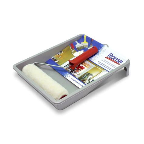 Kit Para Pintura Roma Bandeja E Rolo 23cm Cabo Shopee Brasil