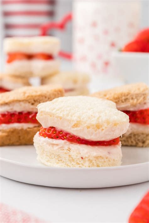 Strawberry Sandwiches Maritime Country Kitchen