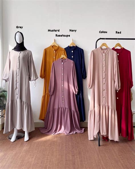 Pin Oleh Puspita Adhikari Di Casual Dres Model Pakaian Hijab Model