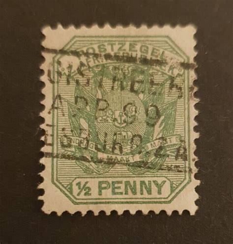 1897 Timbre Afrique Du Sud Postzegel Z AFR Republiek 1 2 Penny EBay