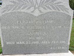 Elisha Williams 1829 1897 Mémorial Find a Grave