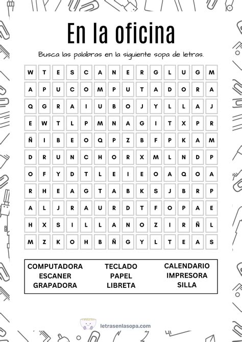 🧠 Sopas De Letras Para Adultos Mayores Gratis 📚