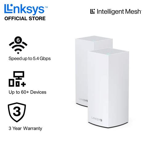 Linksys Mx Ah Atlas Pro Dual Band Mesh Wifi Router System