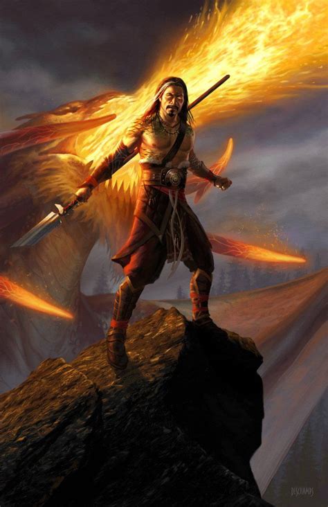 Sarkhan Unbroken Mythic Edition Mtg War Of The Spark Art By Eric