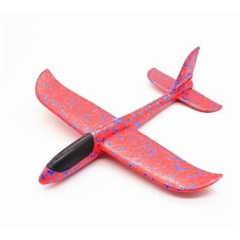 36cm Sans LED Rouge Jet De Main Avion EPP Mousse En Plein Air