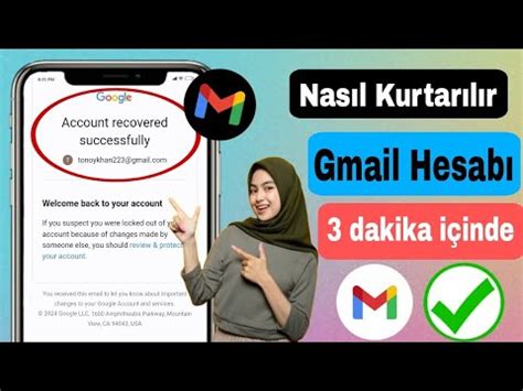 Gmail Hesab Nas L Kurtar L R Google Hesap Kurtarma Gmail Hesab