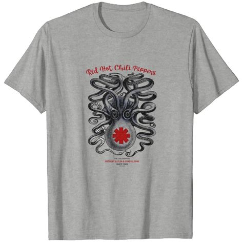 Red Hot Chili Peppers Octopus Funk Rock Band Shirt Sold By Jog Unequivocal Sku