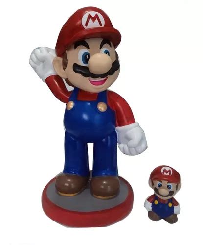 Alcancia Mario Bros Gigante Cm De Yeso Meses Sin Inter S