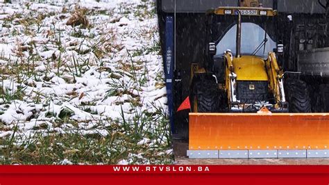 Snijeg u Tuzli i narednih dana dežurne službe spremne za veće padavine