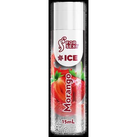 Gel Ice Comest Vel Sabor Morango Ml For Sexy Dss Sex Shop